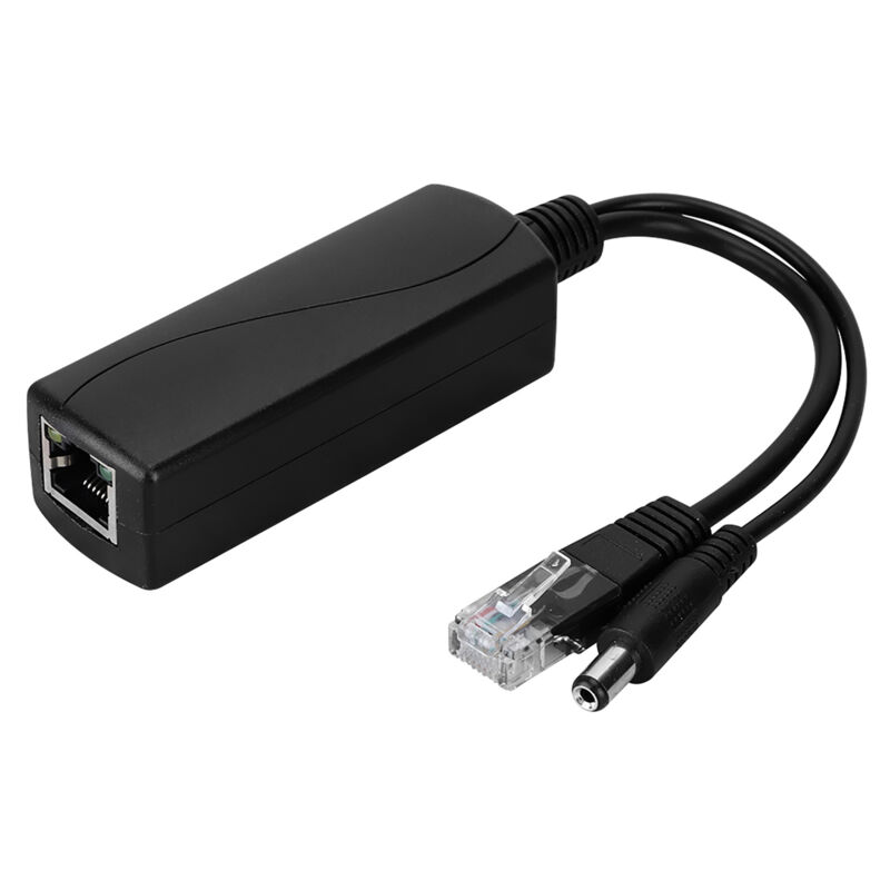 Adaptateur Poe 48v À 12v Splitter Injecteur Pour Caméras Sécurité Huawei Hikvision