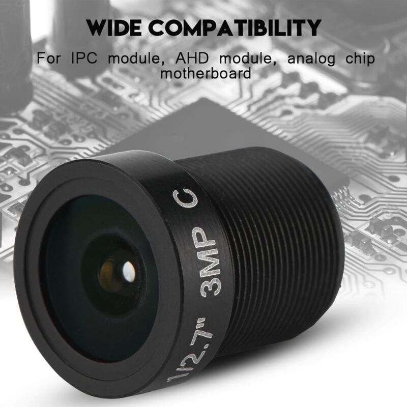Objectif De Surveillance Réseau Lentille Cctv 2,8 Mm 3 Millions De Pixels Ir 1/3" Prisme 5 Couleurs