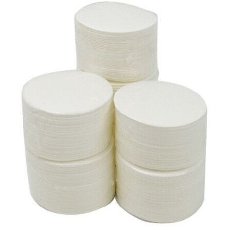 350 Papierkaffeefilter, 64 Mm, Runde Weiße Papierkaffeefilter, Kompatibel Mit Kaffee- Und Espressomaschinen
