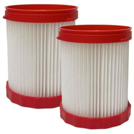 2-teiliger Vf320h Hepa-filter, Kompatibel Mit 18v 2,6-gallonen-akku-nass- Und Trockenreiniger