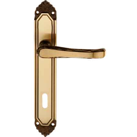 Griff "fiorella" Mit Platte Bohrung 70 Mm