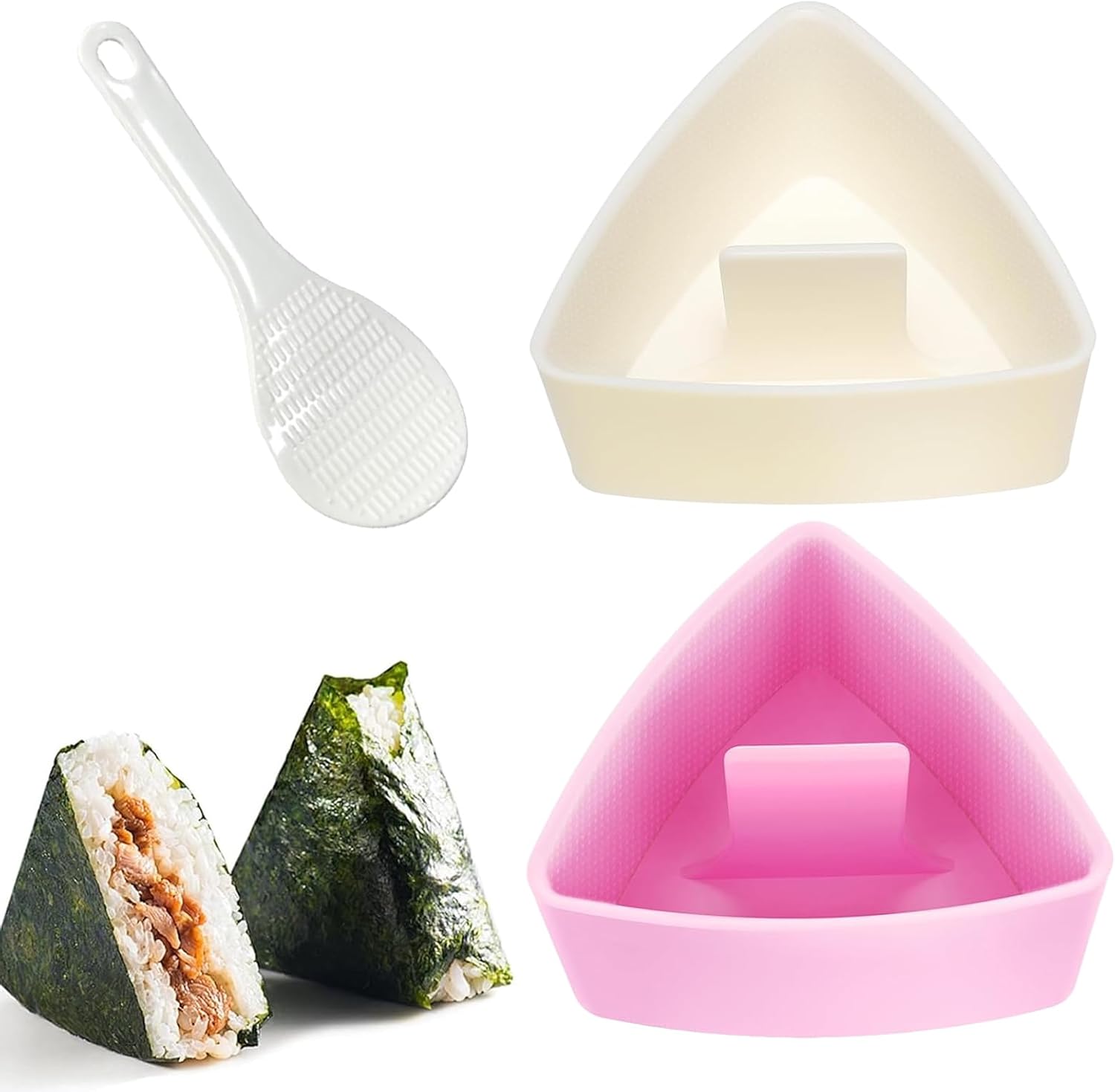 3-teilige Dreieck-onigiri-form, Sushi-form, Reisbällchen-bento-form, Für Restaurants, Familien-camping