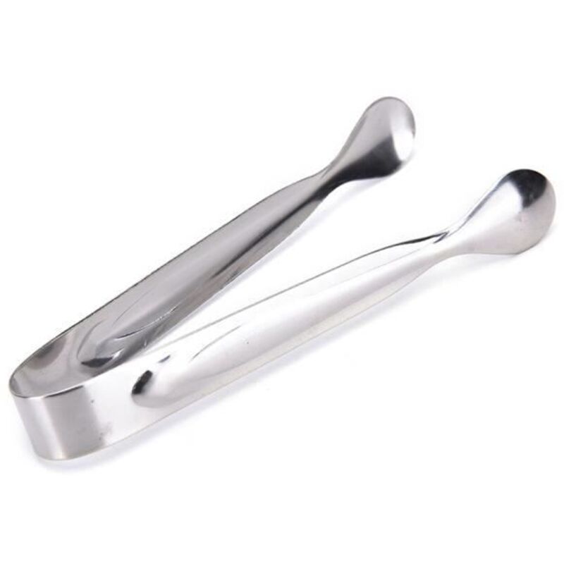 Pince À Sucre En Acier Inoxydable Pince De Cuisine Pour Glace Bars Bonbon Restaurants 2pcs