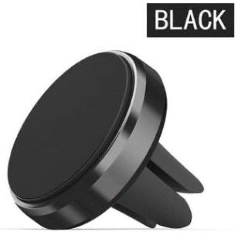 Telephone Support Noir Jake. Secer Universel Prise Air Voiture Magnétique Smartphone Aimant Support Voiture Support