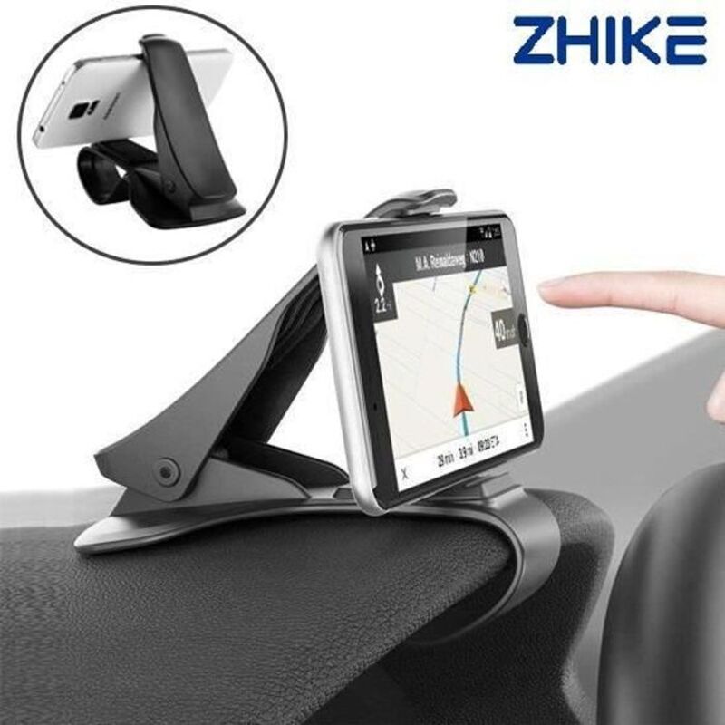 Support Téléphone Voiture Universel - Fixation Sur Tableau De Bord Pour Iphone X,8 Plus,7 Plus,7, 6 Et Autres Smartphones