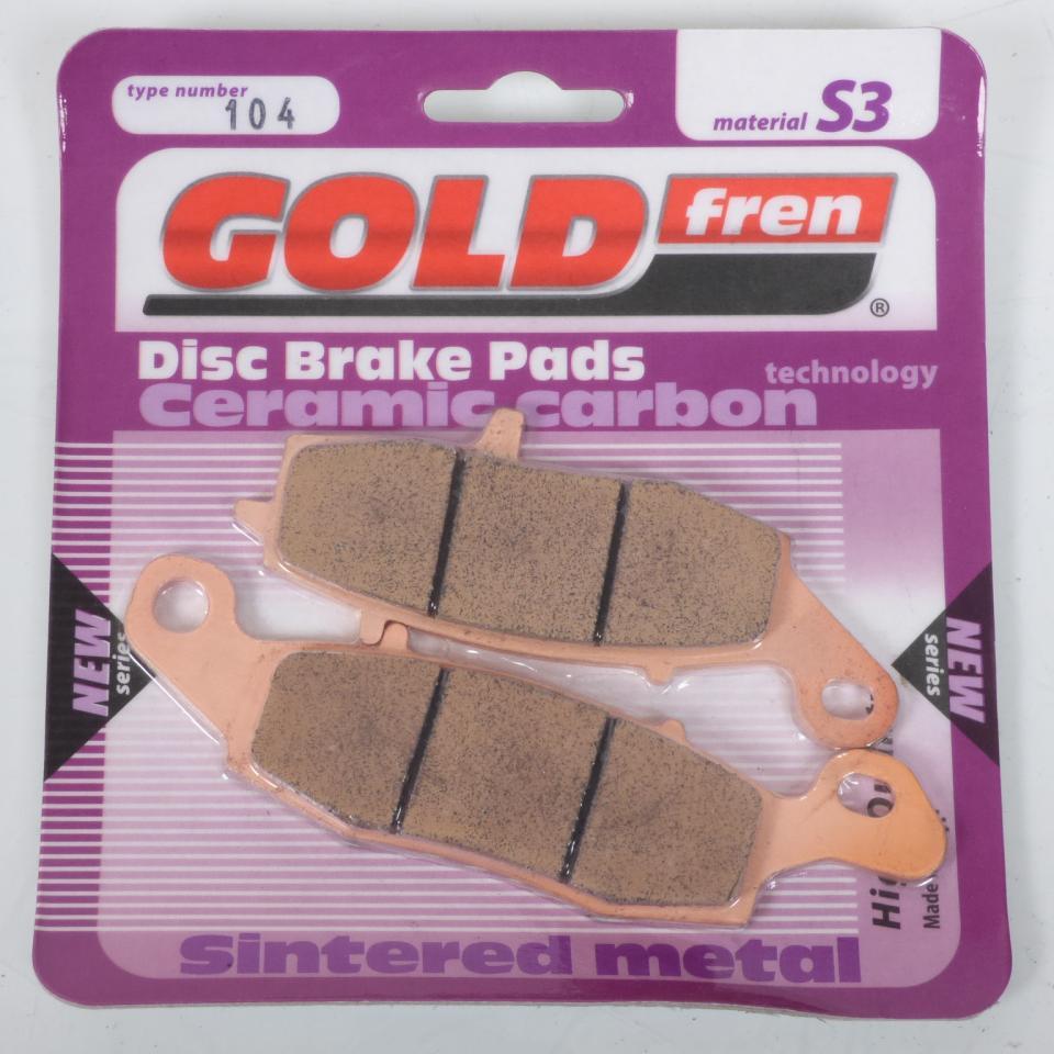 Pastiglie Freno Gold Fren Per Kawasaki 1500 Vn Classic Tourer