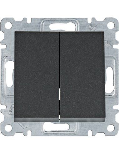 Lumina-serie/kerzenstabschalter Schwarz Wl0043
