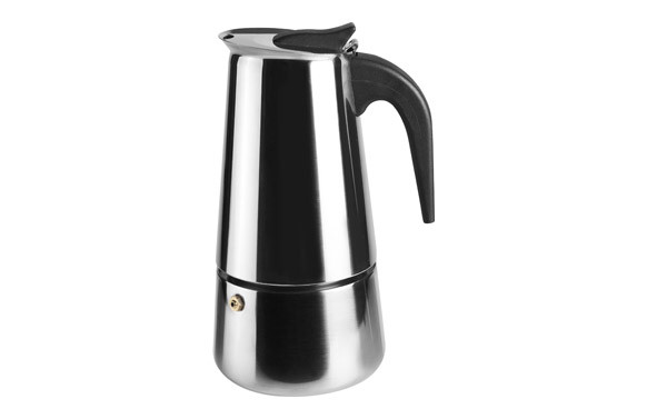 Ibili Moka Edelstahl Espresso Kaffeemaschine 2 Tassen