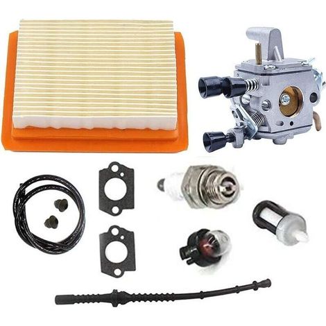 Vergaser-reparatursatz, Luftfilter, Kraftstoffleitung Für Stihl Fs120 Fs200 Fs020 Fs202 Fs300 Fs350 Freischneider