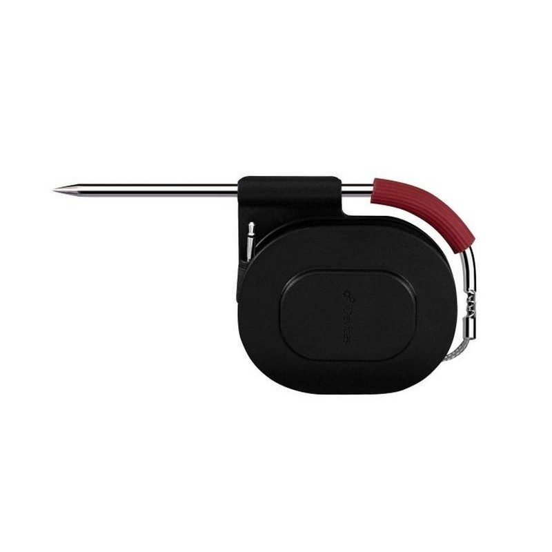 Weber Igrill Fleischsonde 12,5 Cm Aus Edelstahl, -30 Bis 300 Grad, Mit Farbcode Und Aufbewahrungssystem