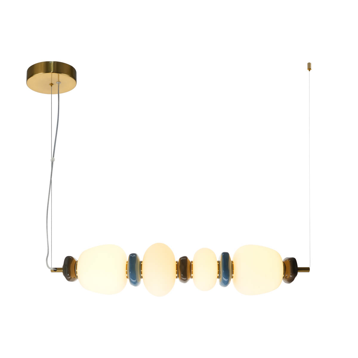 Evans Led-hängeleuchte Gold Italux Pnd-94981-4c-gd