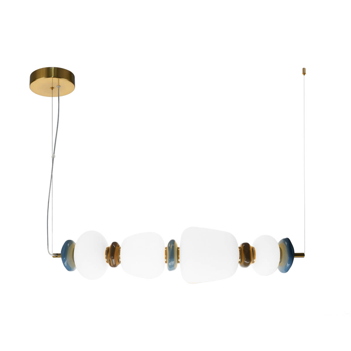 Evans Led-hängeleuchte Gold Italux Pnd-94981-4a-gd
