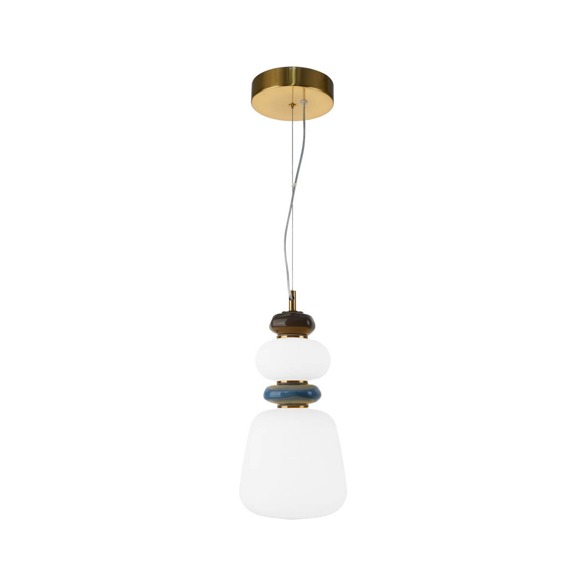 Evans Led-hängeleuchte Gold Italux Pnd-94981v-3c-gd