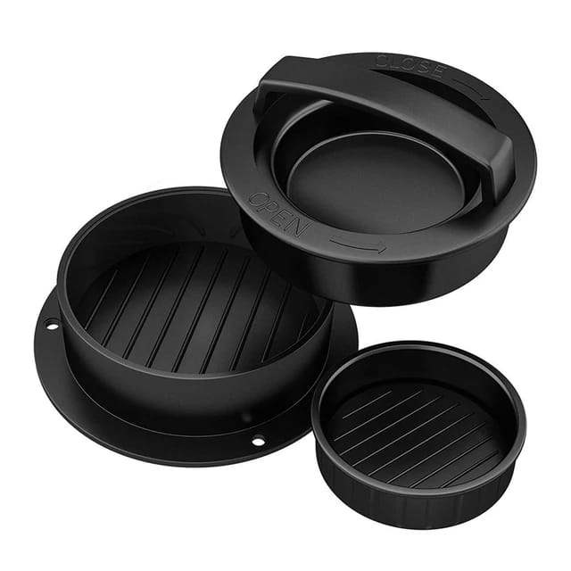Hamburgerpresse Aus Lebensmittelechtem Abs, Runde Form, Küchenutensil, Für Rindfleisch, Kartoffeln, Form