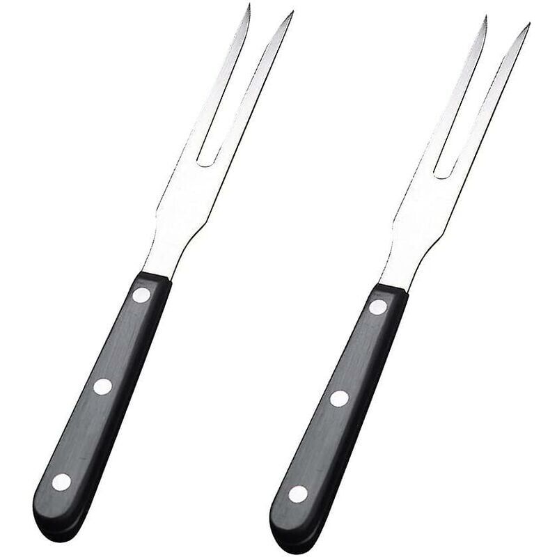 2 Stück Tranchiergabeln Aus Edelstahl, Topfgabeln, Fleischgabeln Zum Grillen, Kochen, Für Truthahn, Braten Usw.