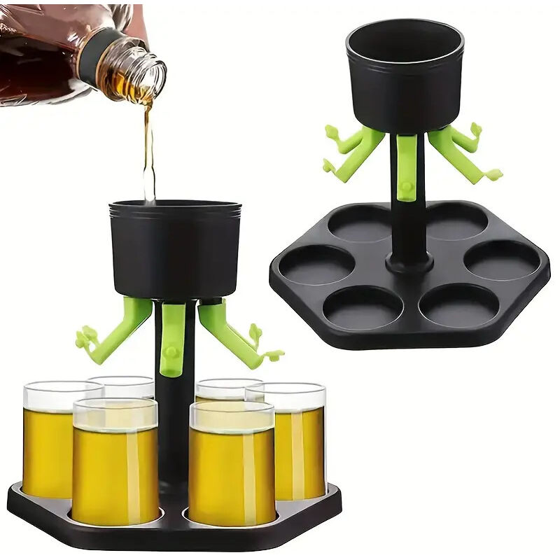 6 Kunststoff-schnapsspender Für Alkoholische Getränke/bier – Sparpackung