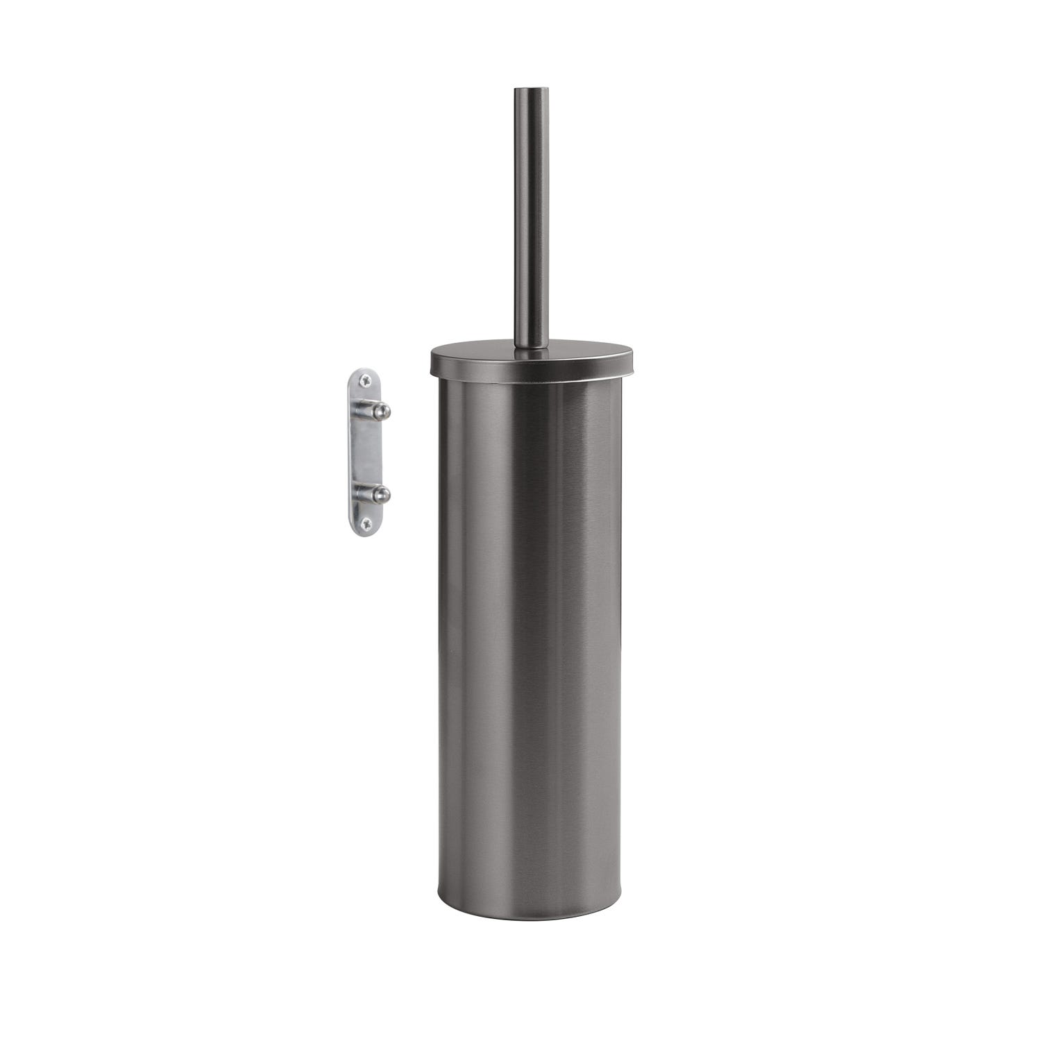 Wand-wc-bürste Aus Edelstahl In Gun Metal Ginestra