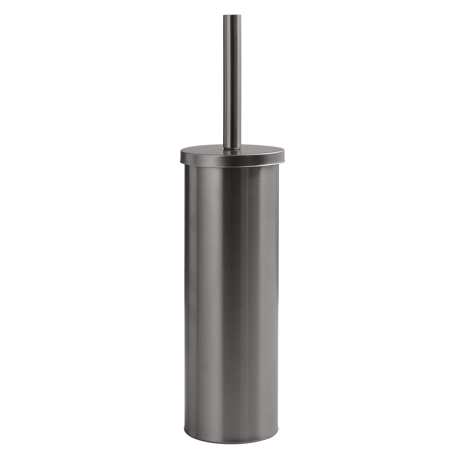 Wc-bürste Standmodell Aus Edelstahl In Gun Metal Ginestra
