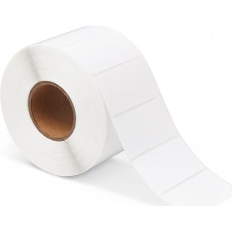 Selbstklebende Etiketten, 1 Rolle Mit 1000 Weißen Etiketten (6030 Mm), Geeignet Zum Bedrucken Von Postadressen Und Preisschildern