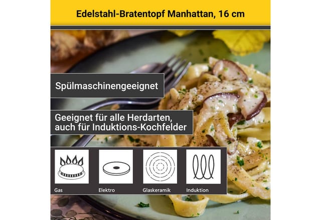 Bratentopf 'manhattan'