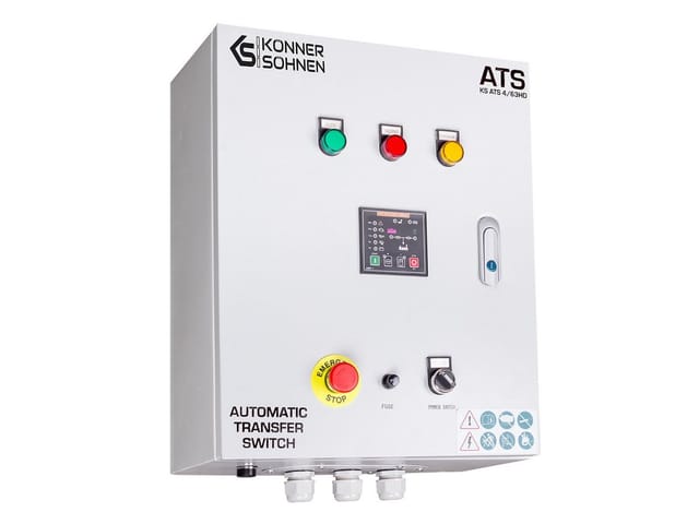 Könner & Söhnen Ks Ats 4/63hd Für Stromaggregat Automatischer Transferschalter