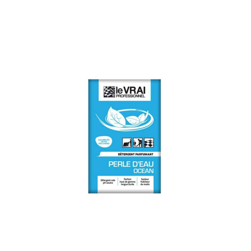 Le Vrai Professionnel - Real Professional Bodenwaschmittel Wasserperle - 125 Dosen À 16 Ml