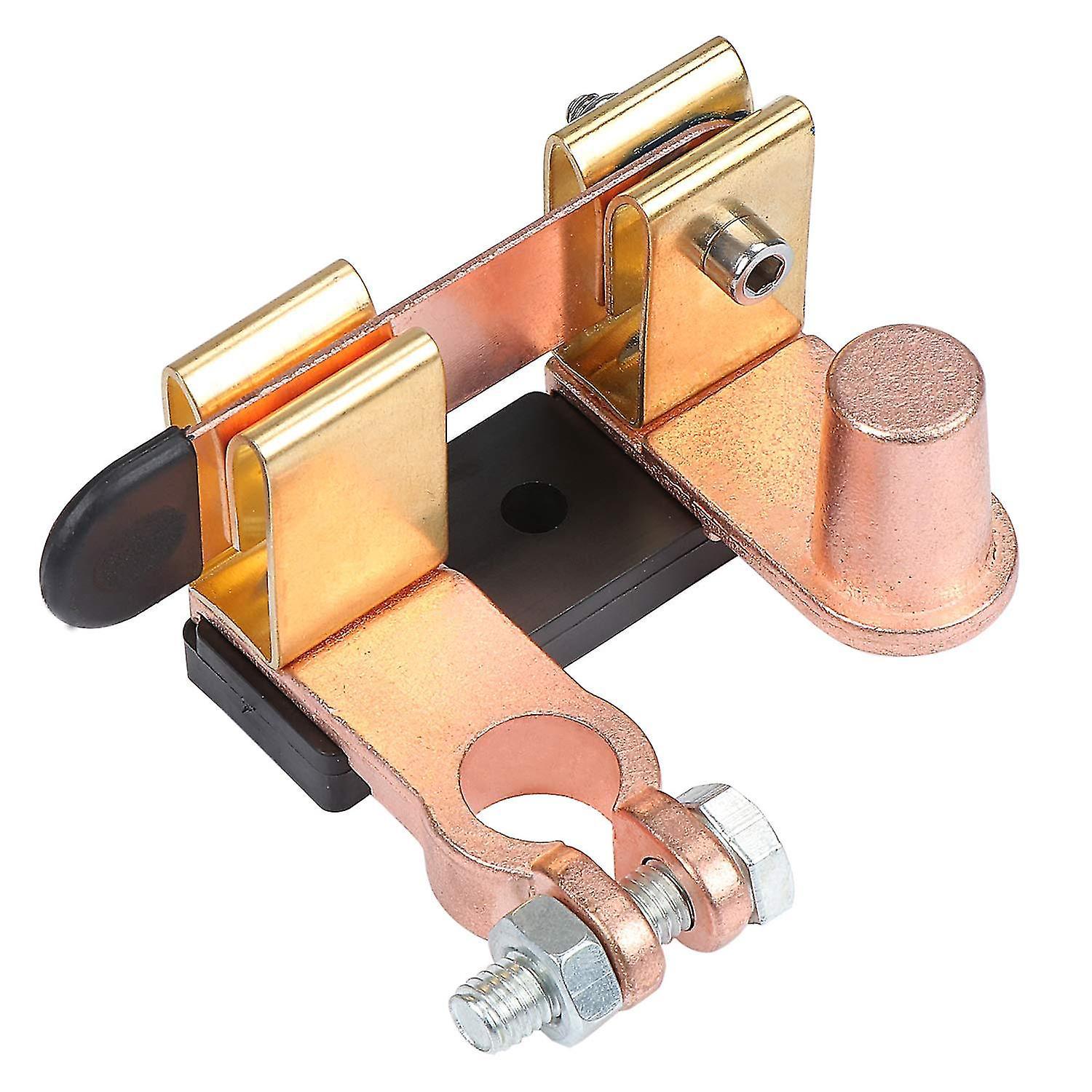 Kfz-batterietrennschalter Aus Messing, 12v 24v Minuspol-batterie-hauptschalter