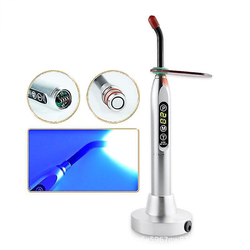 Led-metall-polymerisationslampe Für Die Zahnmedizin, Dentalgerät – Silber