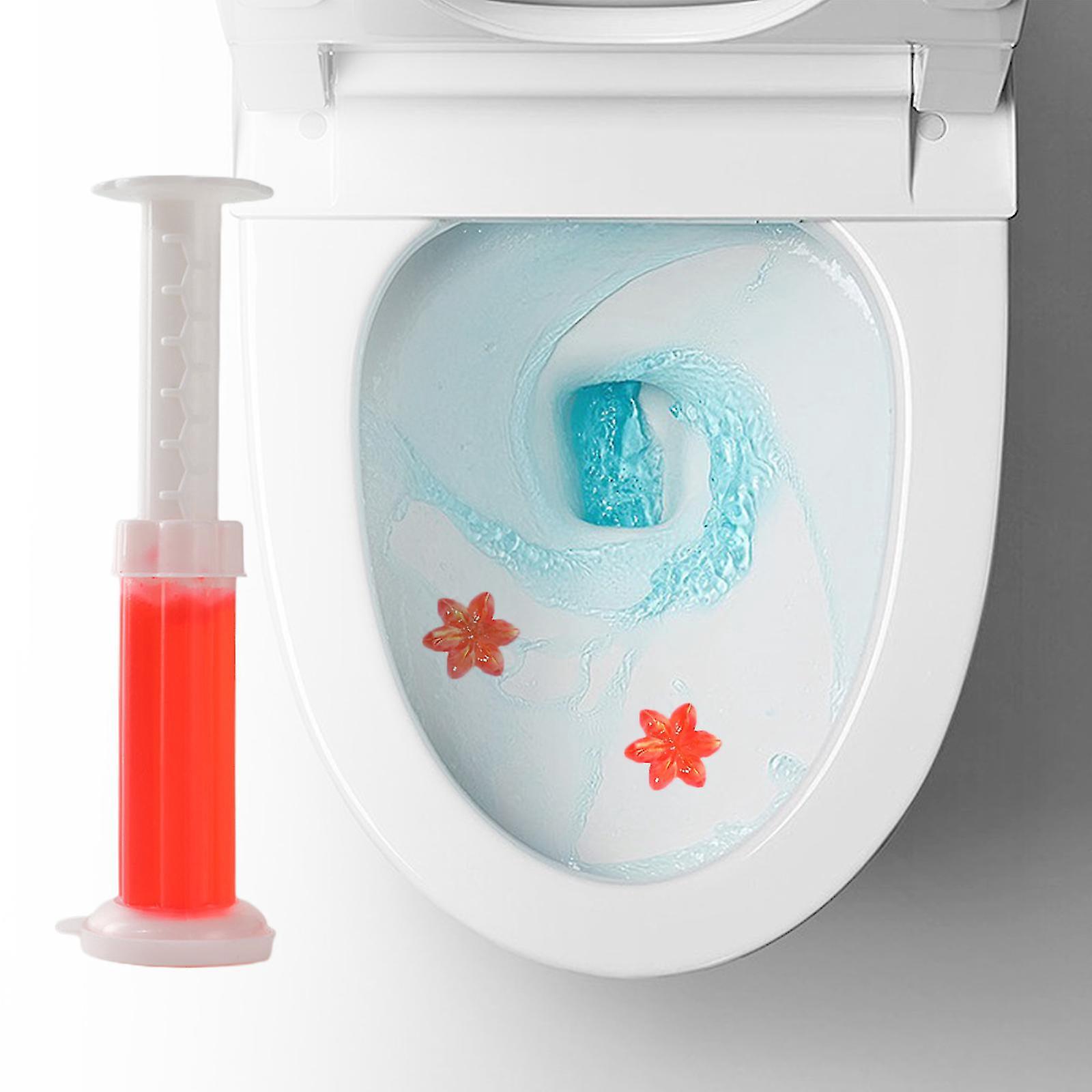 Wc-reinigungsgel, Deodorant Und Desinfektionsmittel, Blumiger Duft, 6 Duftrichtungen – Rot