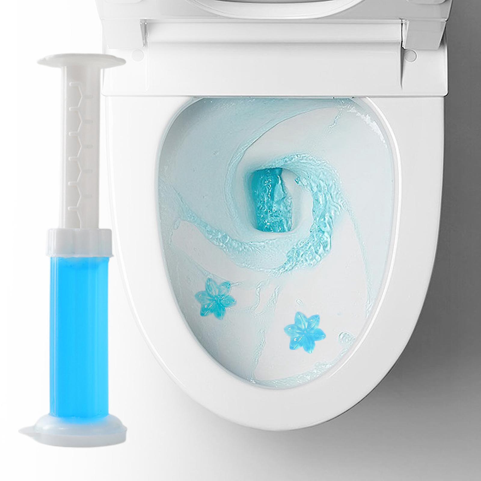 Wc-reinigungsgel, Deodorant Und Desinfektionsmittel, Blumiger Duft, 6 Duftrichtungen – Blau