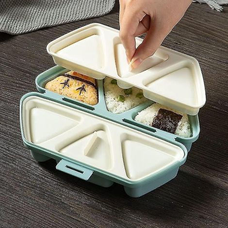 Dreieckige Onigiri-form, Lebensmittelechtes Kreativset Zur Sushi-herstellung, Reisbällchen-formwerkzeug Zum Kochen