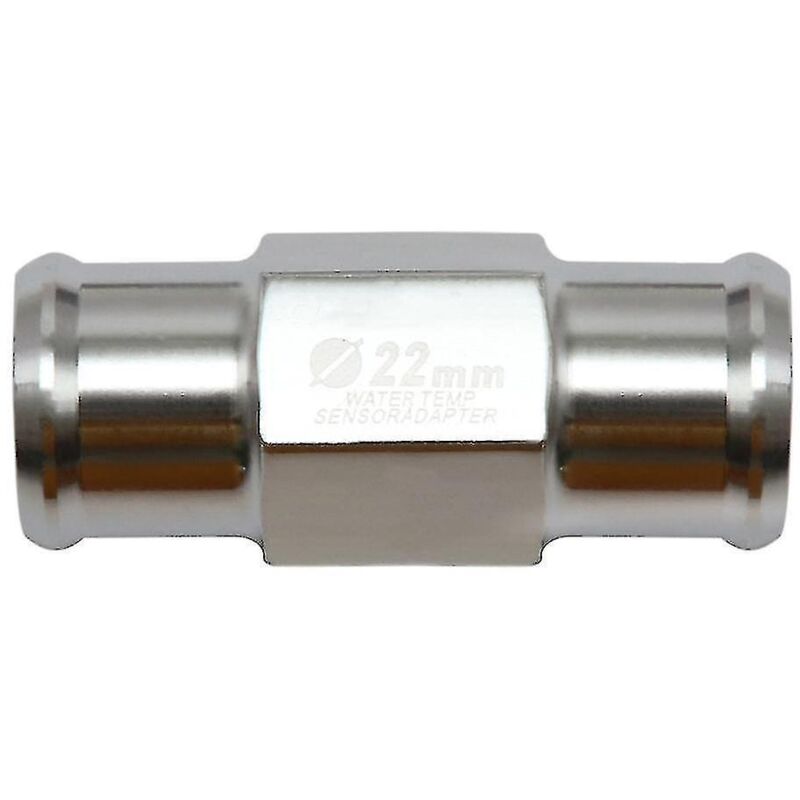 Universeller Schlauchadapter Für 18/22-mm-motorrad-wassertemperatursensoren Mit 2 Schlauchschellen – Silber