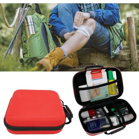 Tragbare Notfalltasche Mit Großem Fassungsvermögen Und Eva-hartschale Für Die Erste-hilfe Im Innen- Und Außenbereich