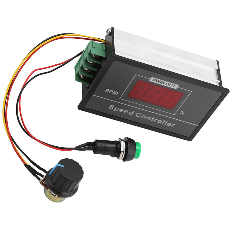 30-a-pwm-controller Für 6–60-v-gleichstrommotoren Mit Ein-/ausschalter – Drehzahlregler Für 12 V, 24 V, 36 V Und 48 V