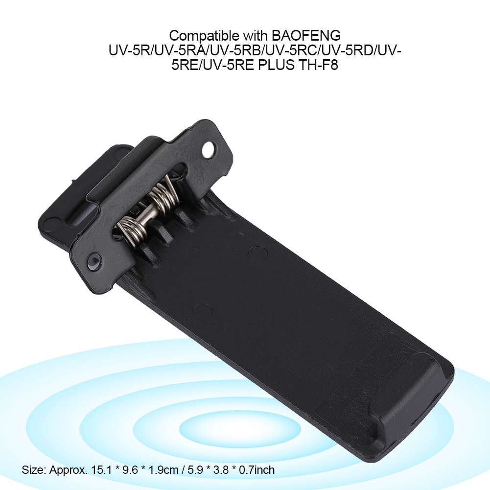 5-teiliger Gürtelclip Uv 5r Für Baofeng Uv 5r, Uv 5ra, Uv 5rb, Uv 5rc, Tyt Th F8, Amateurfunk-walkie-talkies