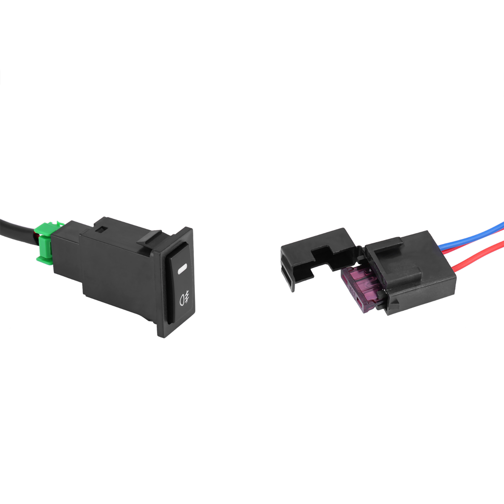 Kabelsatz Mit Relais Und Sicherung Für Universelle 12v-led-nebelscheinwerfer – Ein-/ausschalter