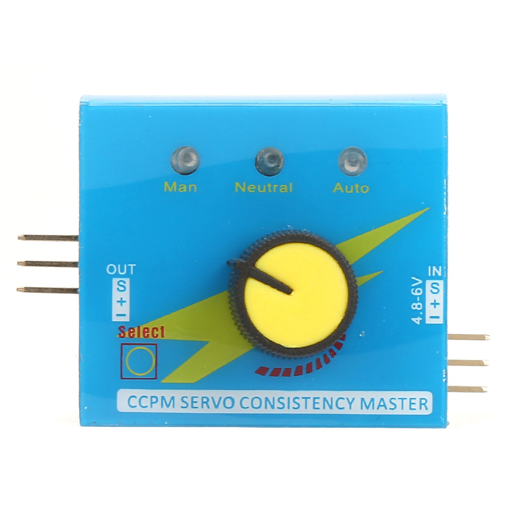 3-kanal-multi-servo-tester Für Rc-motoren Und Regler, Dreistufige Anzeige, 4,2–6,0 V Dc-netzteil