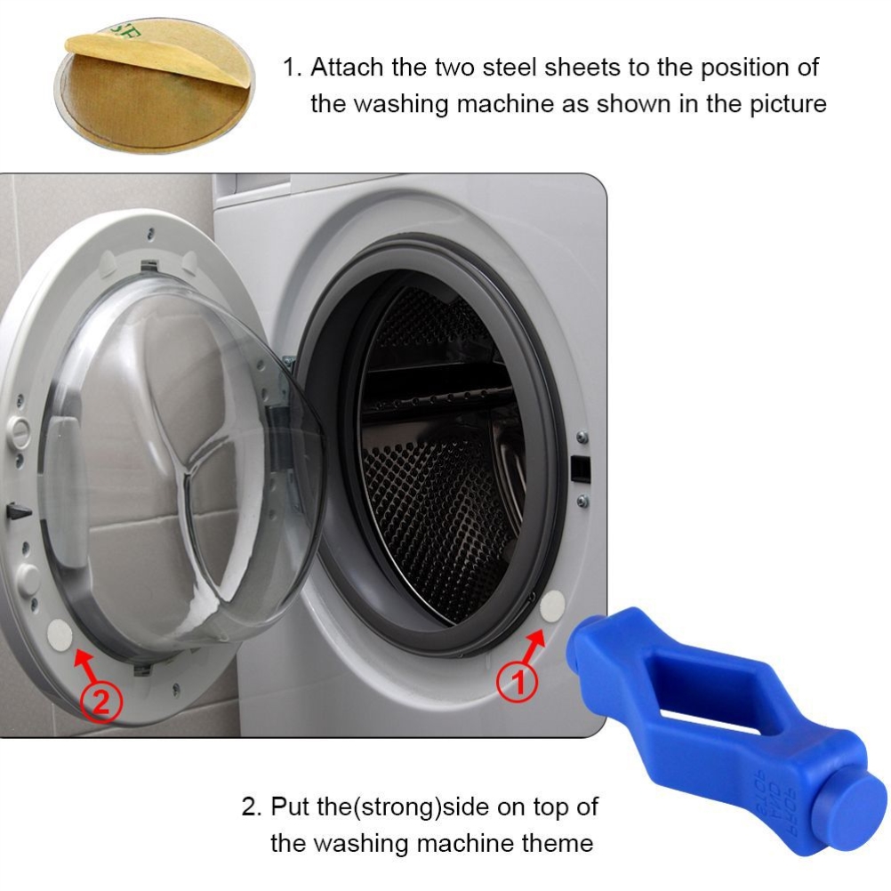Magnetischer Türöffner Für Frontlader-waschmaschinen – Hält Die Tür Für Schnelles Und Effizientes Trocknen Offen.