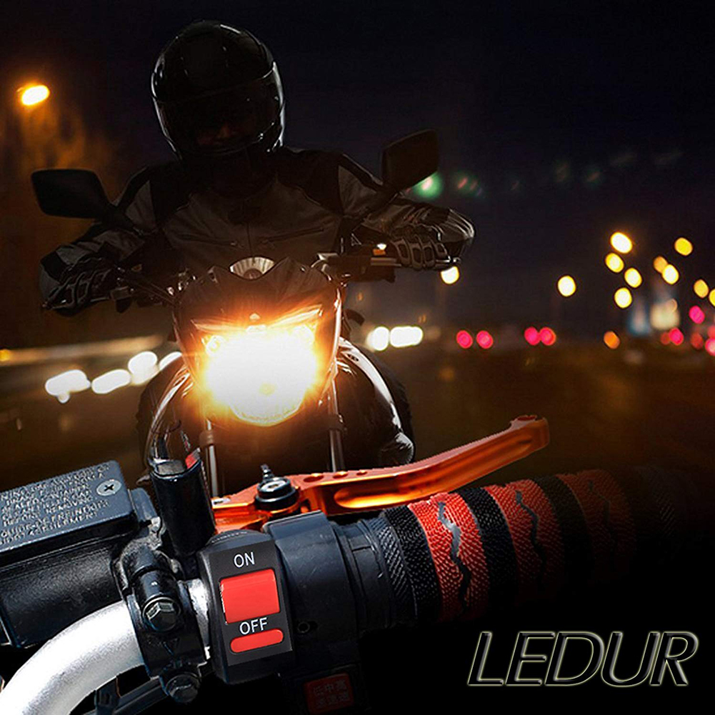 Universeller Motorrad-ein/aus-schalter Für 12v-led-scheinwerfer Und Nebelscheinwerfer Am Lenker