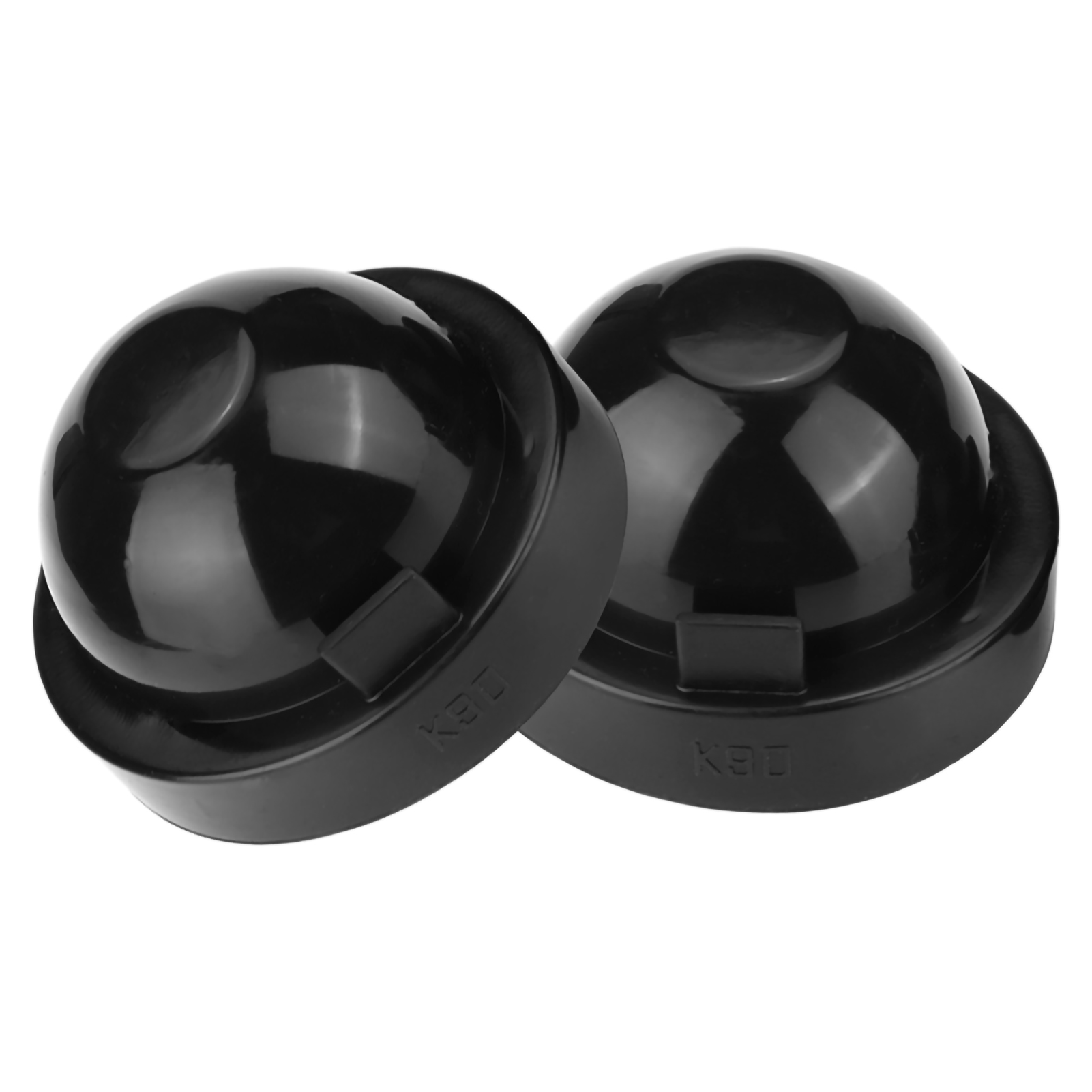 Stück Schwarze 90-mm-staubschutzkappen Für Led-autoscheinwerfer, Wasserdicht Und Langlebig