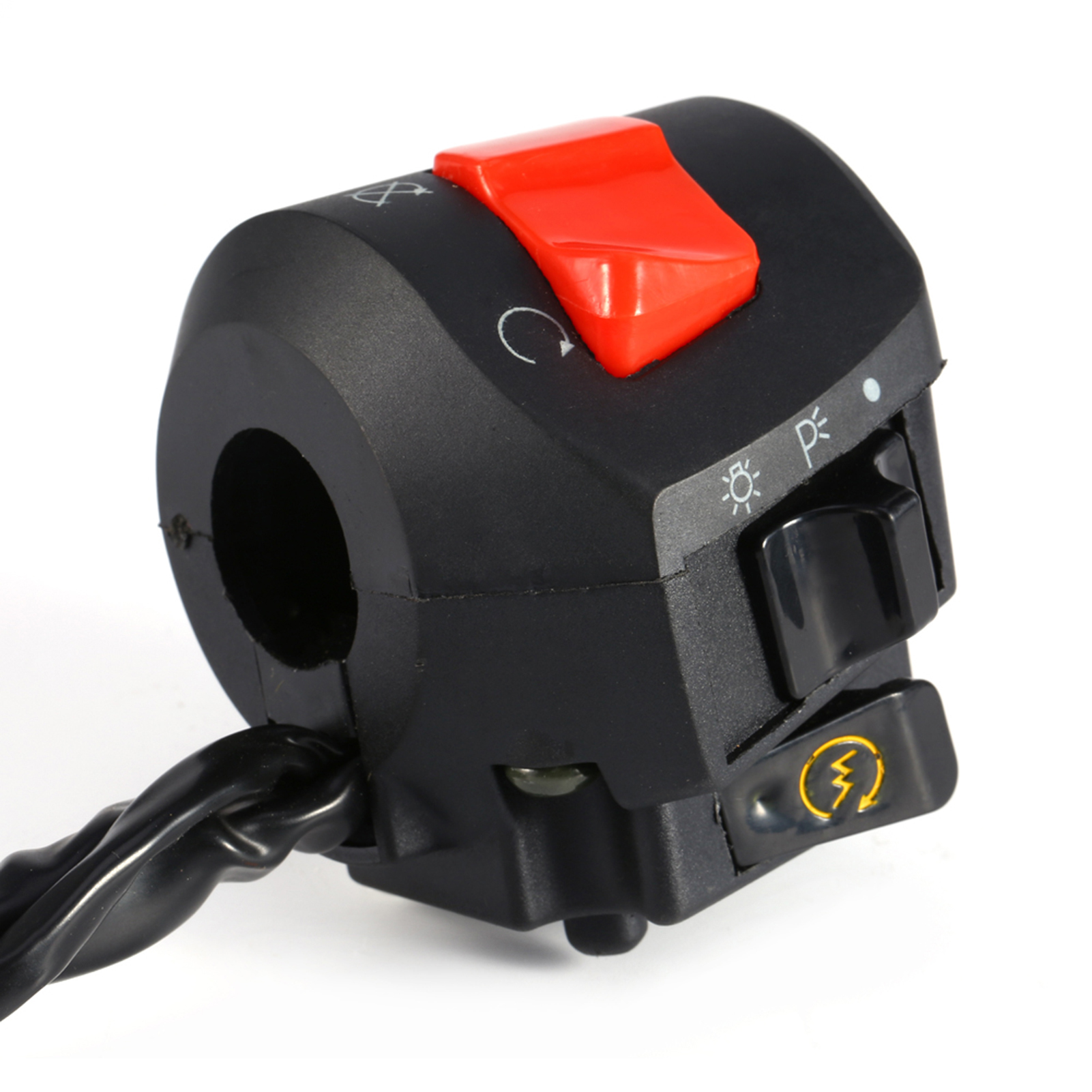 2x Universal-hupe Und Blinkerschalter Für 7/8"-motorradlenker