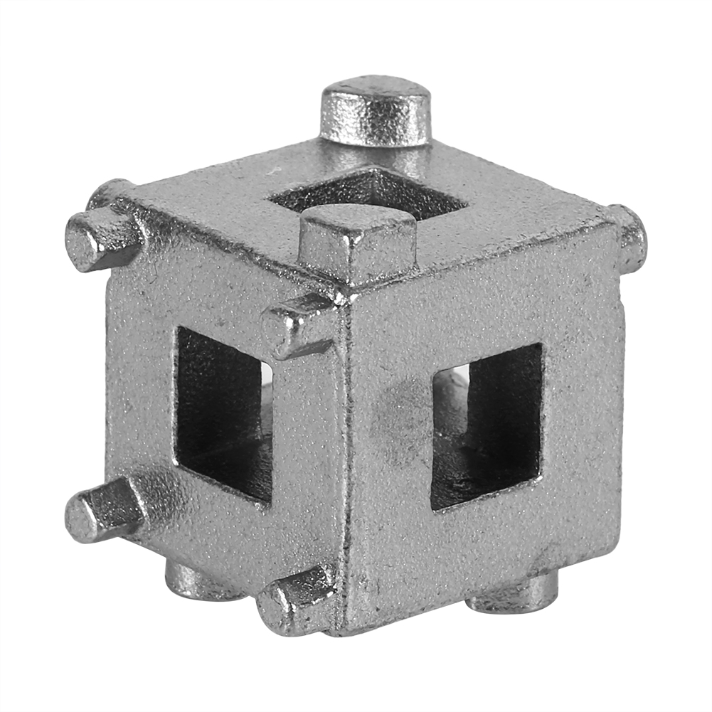 Werkzeug Zum Ausbau Des Bremskolbens Der Hinteren Bremsscheibe, Einstellwürfel Für Den Bremssattel, Silberner Adapter