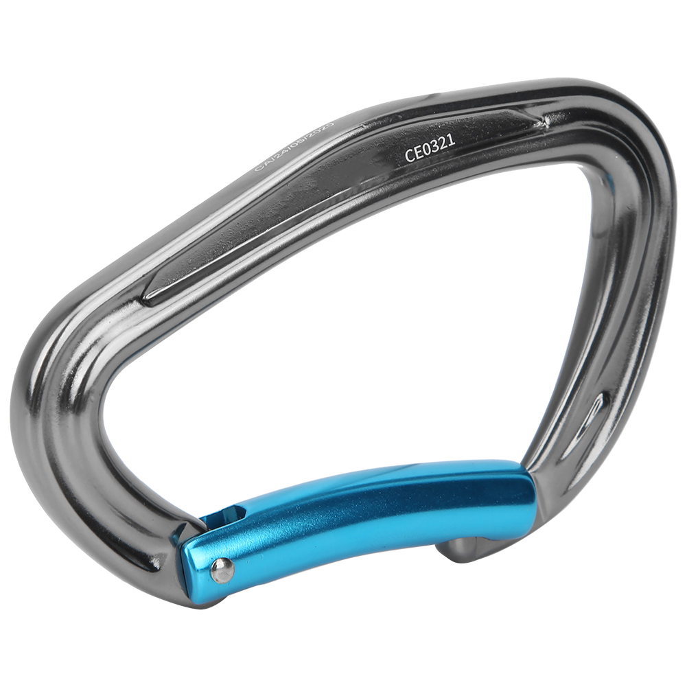 Outdoor-kletterkarabiner, Schutzausrüstung, Blau-graue Sicherheits-expressschlingen