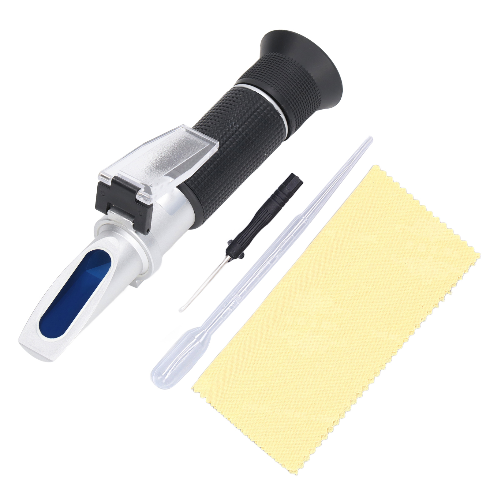 Tragbares Zuckerrefraktometer, Doppelskala Für Brauen Und Weinherstellung, Präzises Messinstrument.