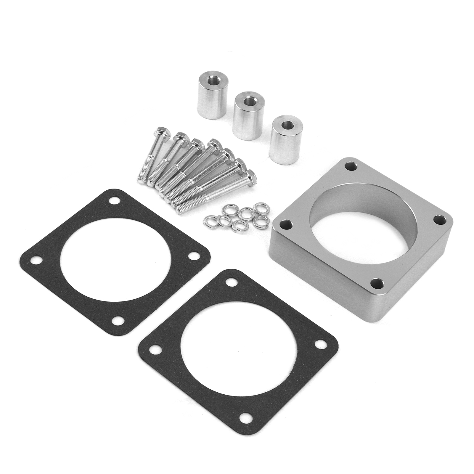 Cnc-gefräster Drosselklappen-distanzring-satz Aus Aluminiumlegierung Für Jeep Wrangler/cherokee/grand Cherokee