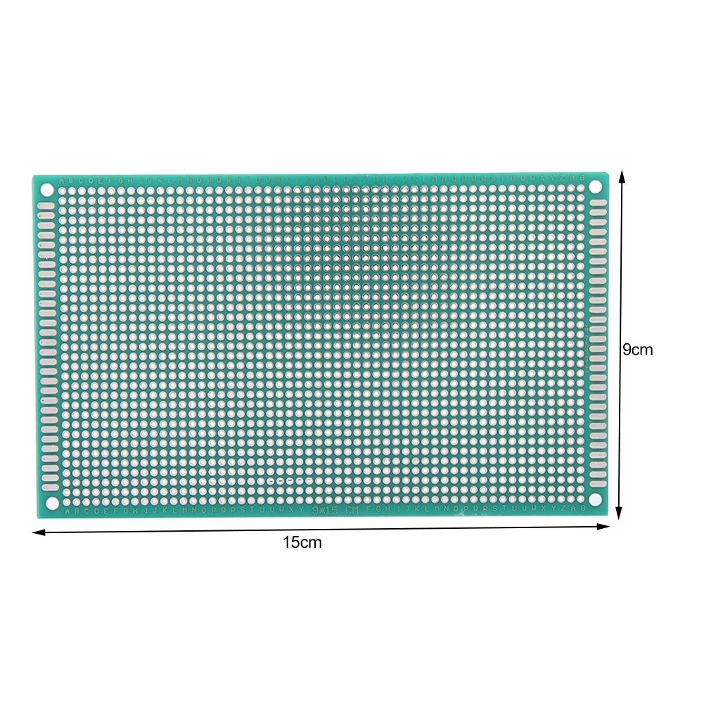 10 Stück 9x15cm Doppelseitige, Verzinnte Prototyp-leiterplatten