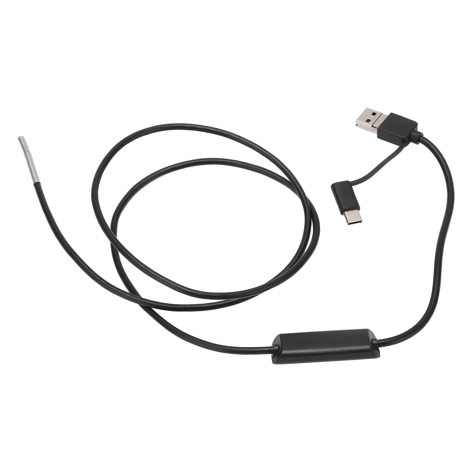 3,9-mm-hd-endoskop Mit Led-kamera Für Die Fahrzeuginspektion, 1 M Flexibles Kabel – Smartphone-kompatibel