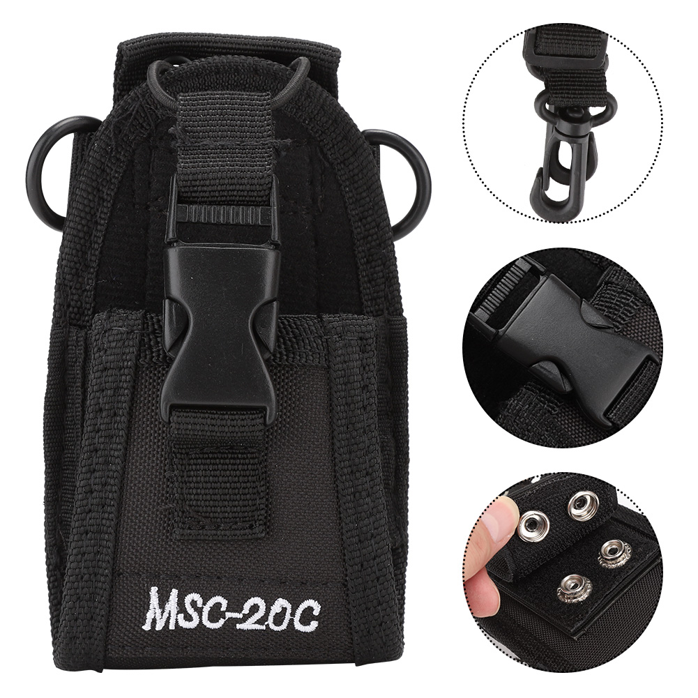 Schutzhülle Mit Gürtel Für Msc-20c-funkgeräte, Kompatibel Mit Kenwood, Motorola, Hyt, Quansheng, Puxing