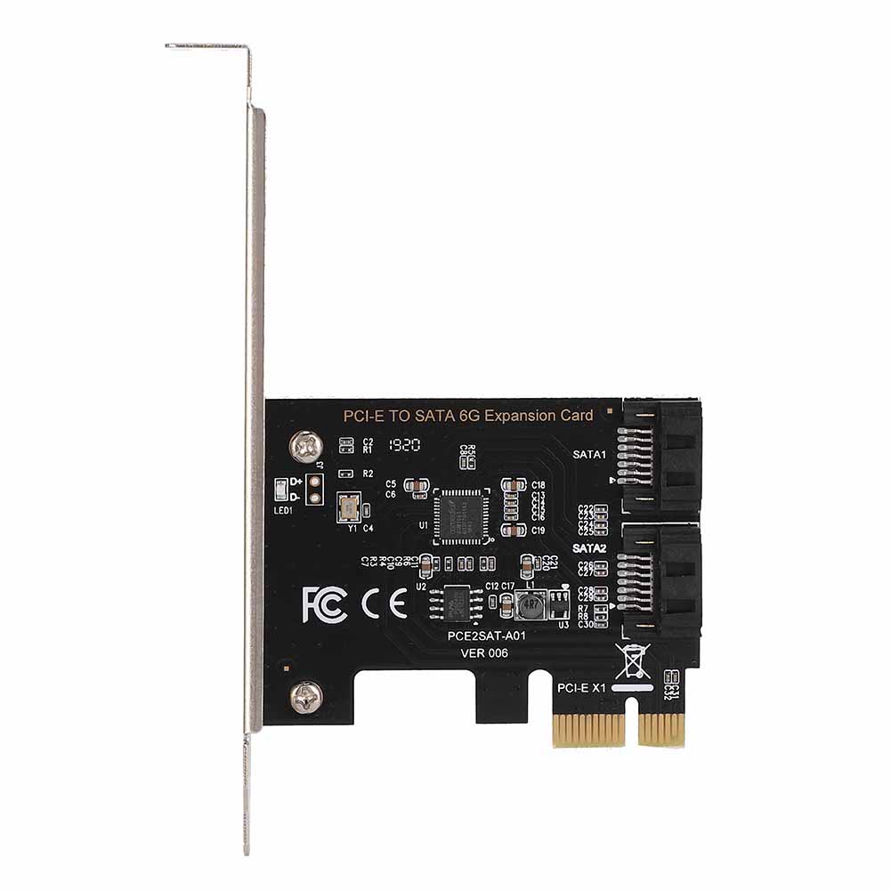 Pci-express-zu-2-sata-iii-6-gbit/s-erweiterungskarte Für Festplatten