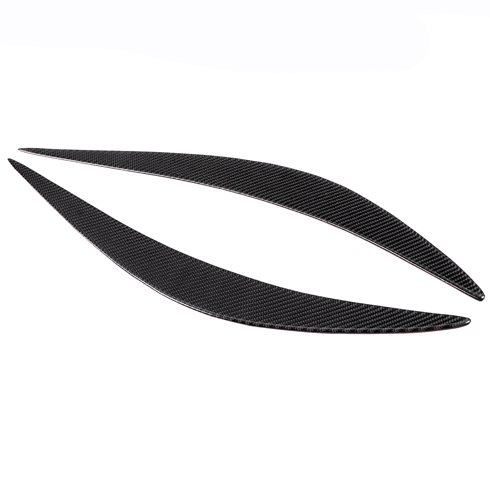 Scheinwerferabdeckungen Aus Kohlefaser Für Infiniti Q50 2014-2019 - Paar Scheinwerferschutz Im Augenbrauen-stil